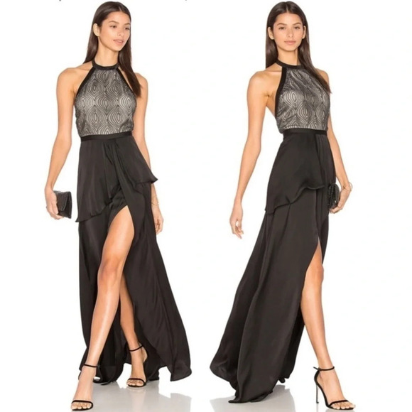 Stylestalker Hale Beaded Maxi Dress - Picture 1 of 10